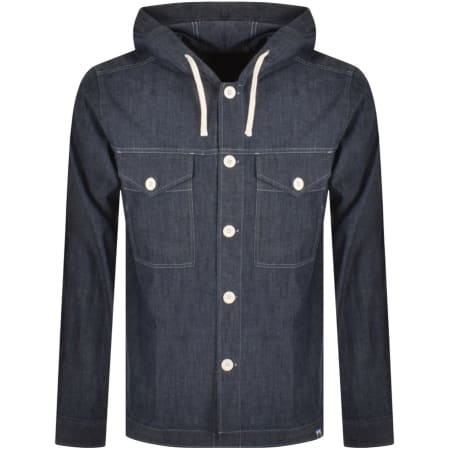 Product Image for Pretty Green Nimes Overshirt Jacket Navy