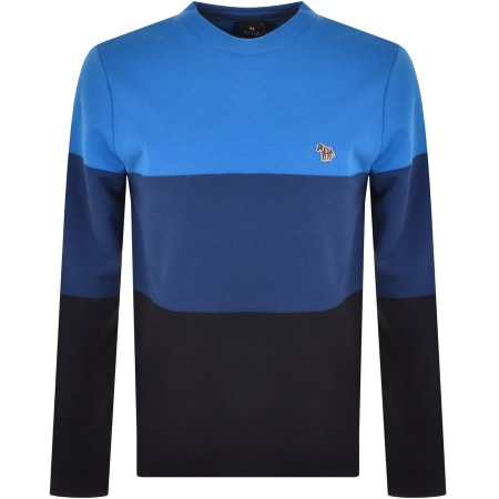 Product Image for PS By Paul Smith Crew Neck Sweatshirt Blue