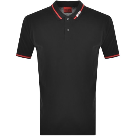 Product Image for HUGO Dostner Polo T Shirt Black