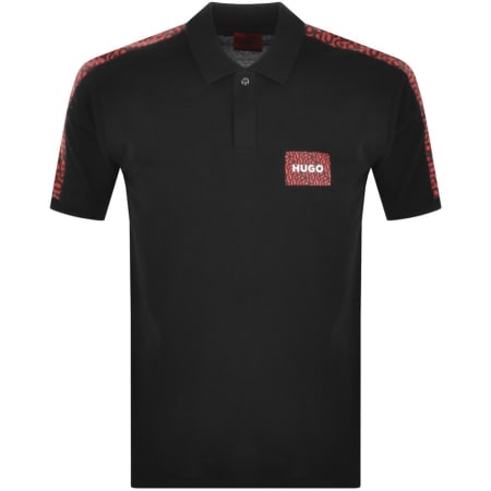 Product Image for HUGO Daplin Polo T Shirt Black