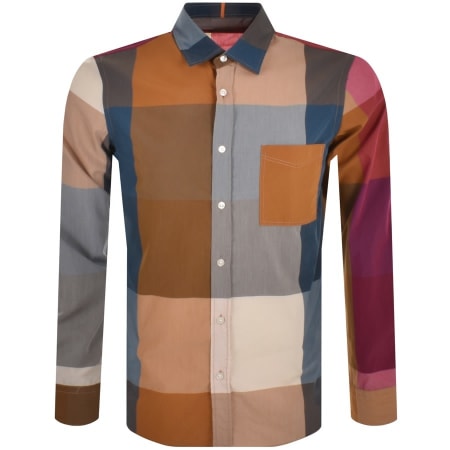 Product Image for BOSS Relegant 5 Long Sleeve Shirt Multicolour