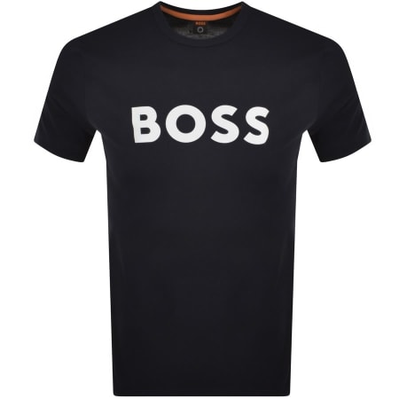Product Image for BOSS Thinking 1 Logo T Shirt Navy