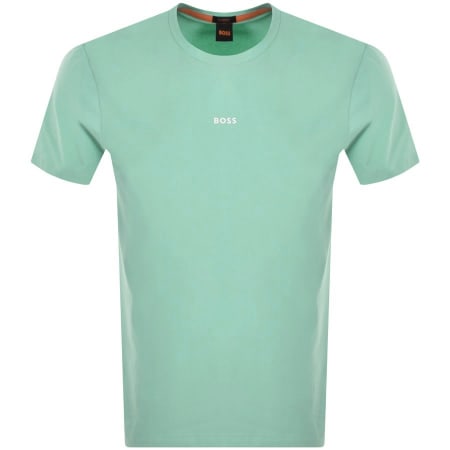 Product Image for BOSS TChup Logo T Shirt Green