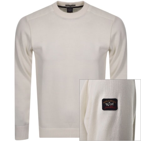 Product Image for Paul And Shark Knitted Jumper Cream