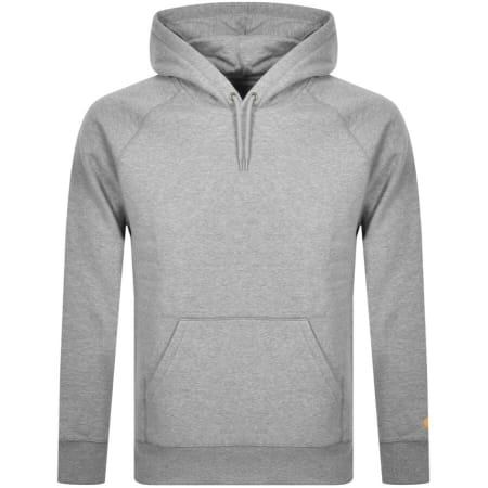Product Image for Carhartt Logo Hoodie Grey