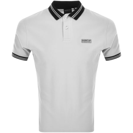 Product Image for Barbour International Track Polo T Shirt White