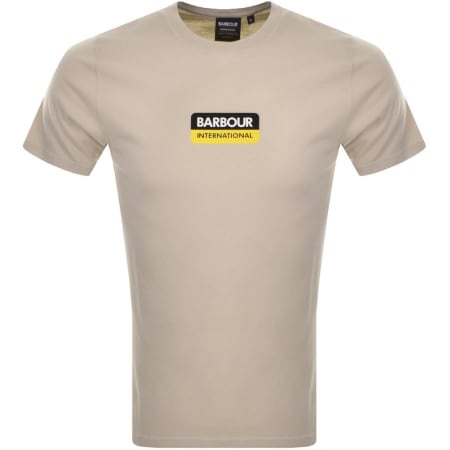 Product Image for Barbour International Split T Shirt Beige