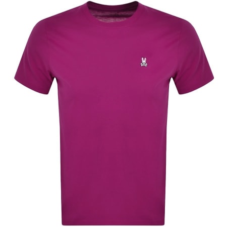 Product Image for Psycho Bunny Classic Crew Neck T Shirt Purple