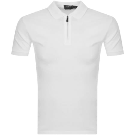 Product Image for Ralph Lauren Slim Fit Polo T Shirt White
