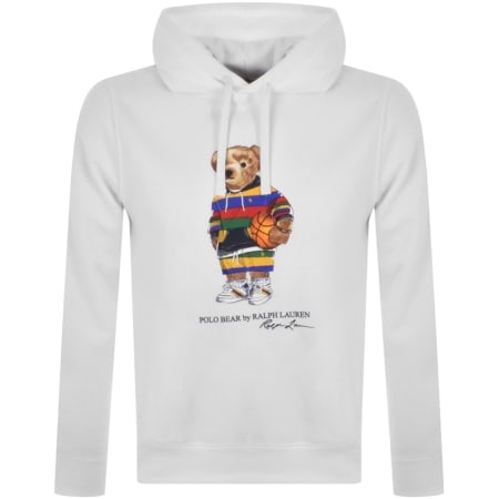 Product Image for Ralph Lauren Loungewear Logo Hoodie White