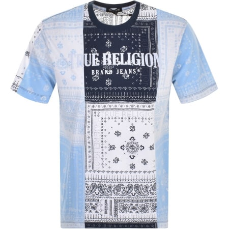 Product Image for True Religion Bandana T Shirt Blue