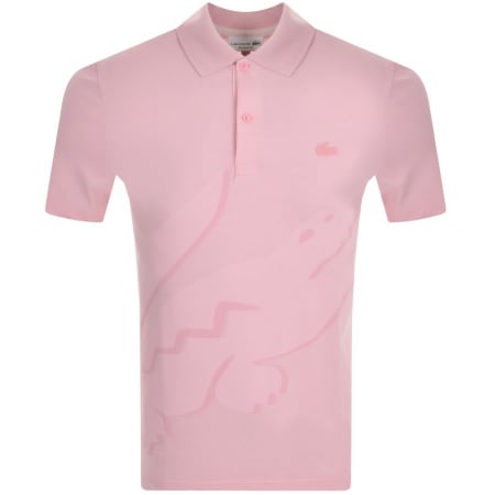 Product Image for Lacoste Short Sleeved Polo T Shirt Pink
