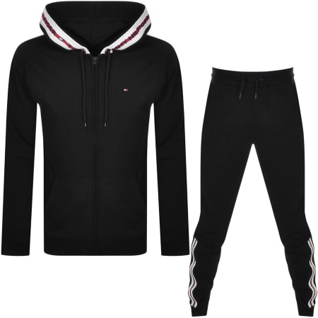 Product Image for Tommy Hilfiger Lounge Hooded Tracksuit Black