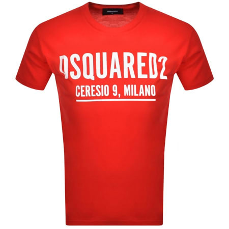 Product Image for DSQUARED2 Ceresio 9 T Shirt Red