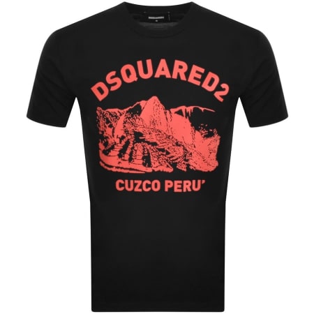 Product Image for DSQUARED2 Cuzco T Shirt Black