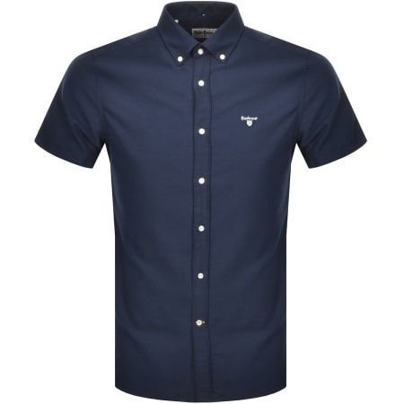 Product Image for Barbour Oxford Short Sleeve Shirt Navy