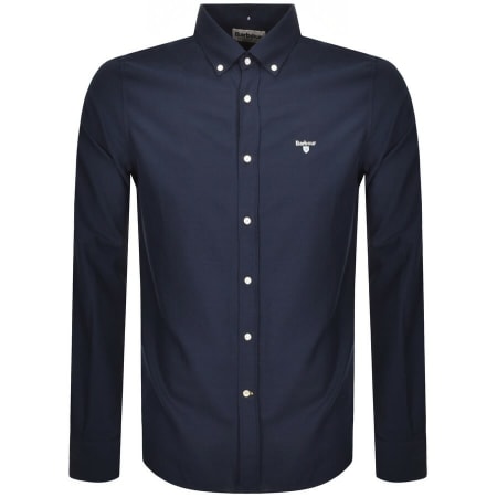 Product Image for Barbour Oxford Long Sleeve Shirt Navy