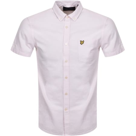 Product Image for Lyle And Scott Oxford Short Sleeve Shirt Pink
