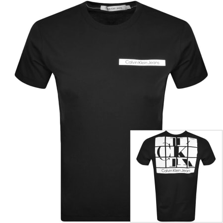 Product Image for Calvin Klein Jeans Back Graphic T Shirt Black