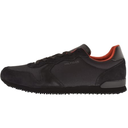 Product Image for Tommy Hilfiger Iconic Mix Runner Trainers Black