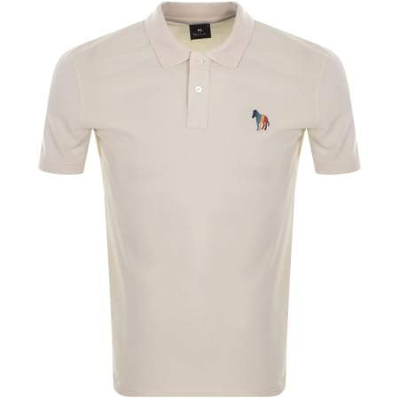 Product Image for PS By Paul Smith Regular Polo T Shirt Cream