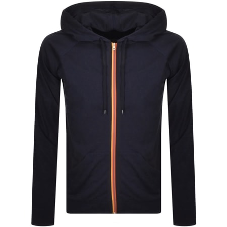 Product Image for PS By Paul Smithn Tape Full Zip Hoodie Navy
