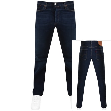 Product Image for Levis 501 Original Fit Jeans Dark Wash Blue