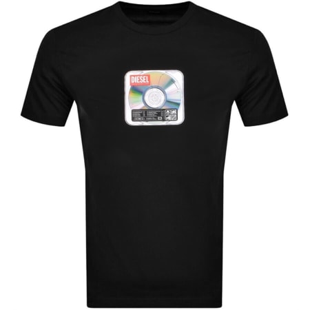 Product Image for Diesel T Diegor E37 Logo T Shirt Black