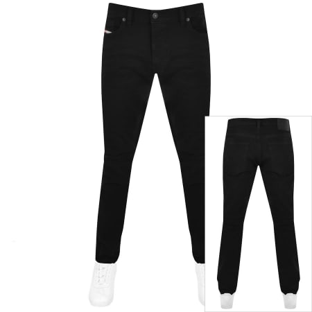Product Image for Diesel D Luster Slim Fit Dark Wash Jeans Black