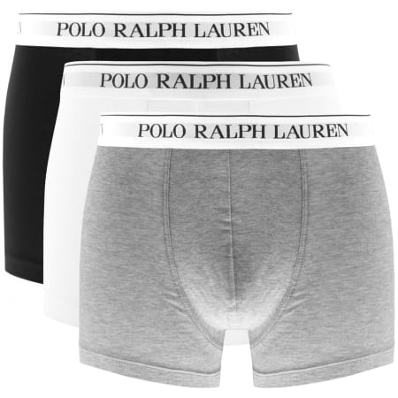 Product Image for Ralph Lauren Underwear 3 Pack Boxer Shorts White.