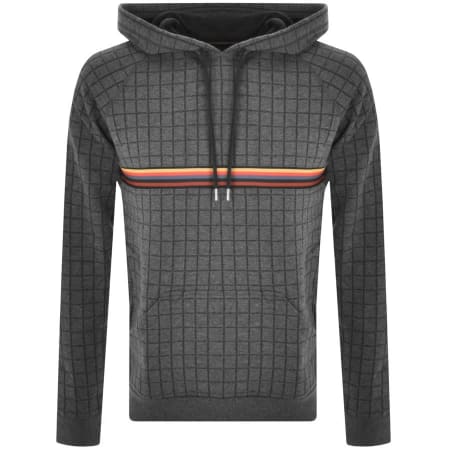 Product Image for PS By Paul Smith Stripe Tape Hoodie Grey