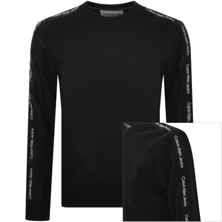 Product Image for Calvin Klein Jeans Tape Sweatshirt Black