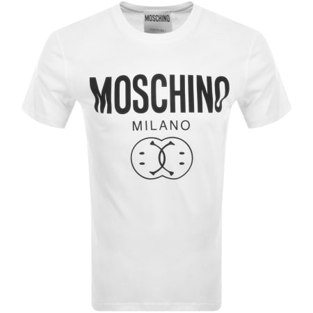 Product Image for Moschino Fantasy Logo T Shirt White