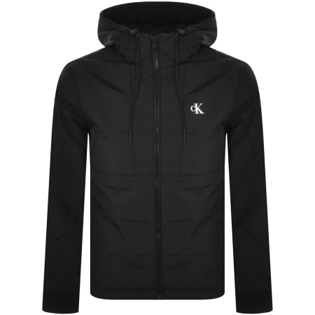 Product Image for Calvin Klein Jeans Hooded Jacket Black