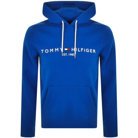 Product Image for Tommy Hilfiger Logo Hoodie Blue