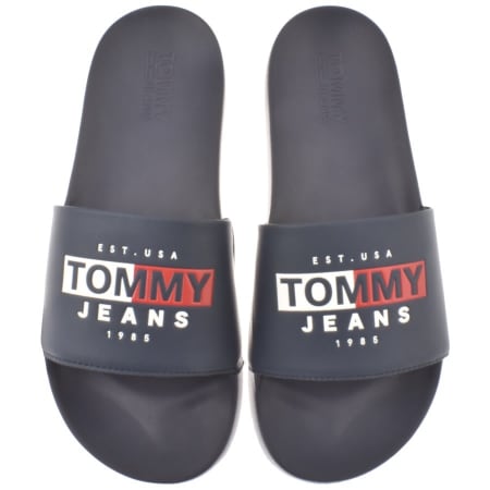 Product Image for Tommy Jeans Logo Pool Sliders Navy