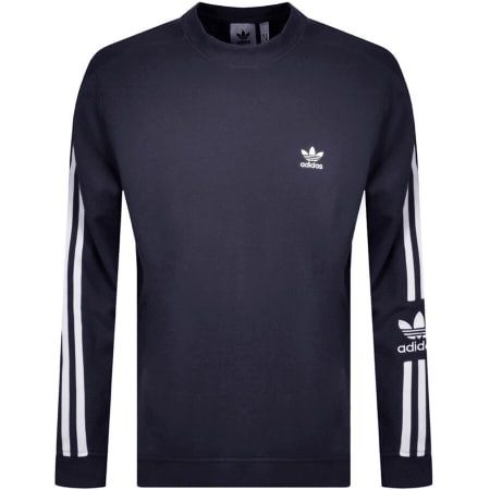 Product Image for adidas Originals 3 Stripes Sweatshirt Navy
