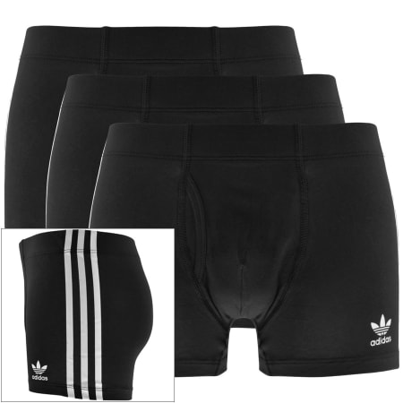 Product Image for adidas Originals Triple Pack Trunks Black