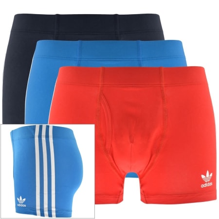 Product Image for adidas Originals Triple Pack Trunks Red