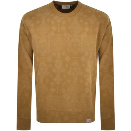 Product Image for Carhartt Verse Print Sweatshirt Brown