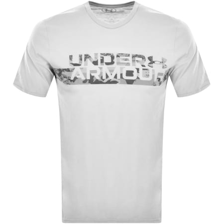 Product Image for Under Armour Camo Chest Logo T Shirt White