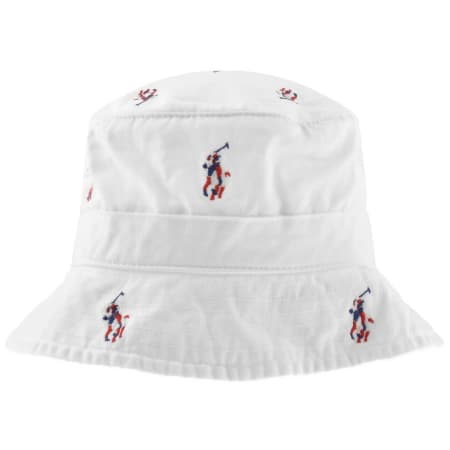 Product Image for Ralph Lauren Loft Bucket Hat White