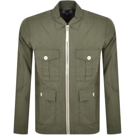 Product Image for Pretty Green Creedence Overshirt Green