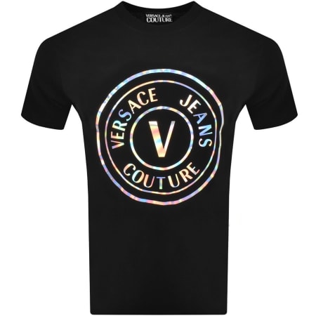 Product Image for Versace Jeans Couture Logo T Shirt Black