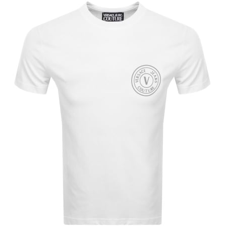 Product Image for Versace Jeans Couture Logo T Shirt White