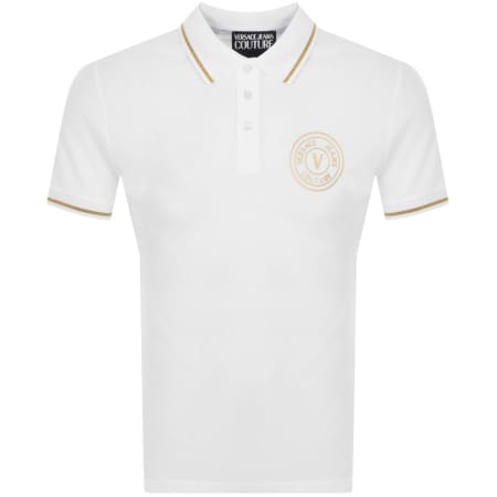 Product Image for Versace Jeans Couture Polo T Shirt White
