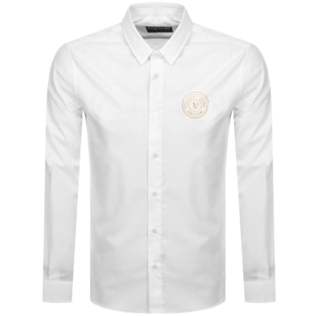 Product Image for Versace Jeans Couture Long Sleeve Shirt White