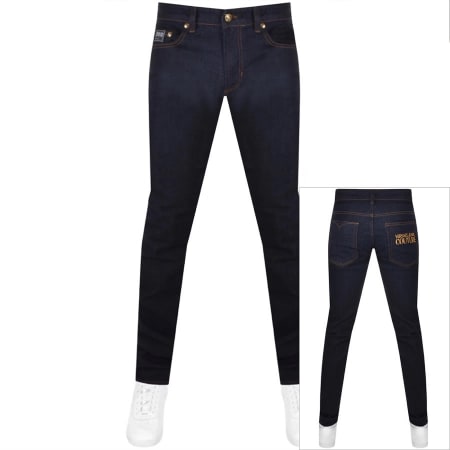 Product Image for Versace Jeans Couture Dark Wash Jeans Indigo
