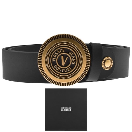 Product Image for Versace Jeans Couture Logo Belt Black
