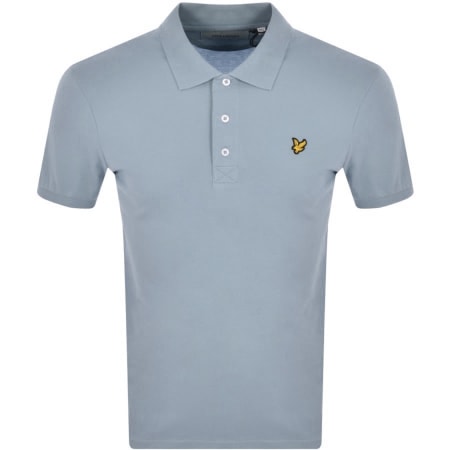 Product Image for Lyle And Scott Short Sleeved Polo T Shirt Blue